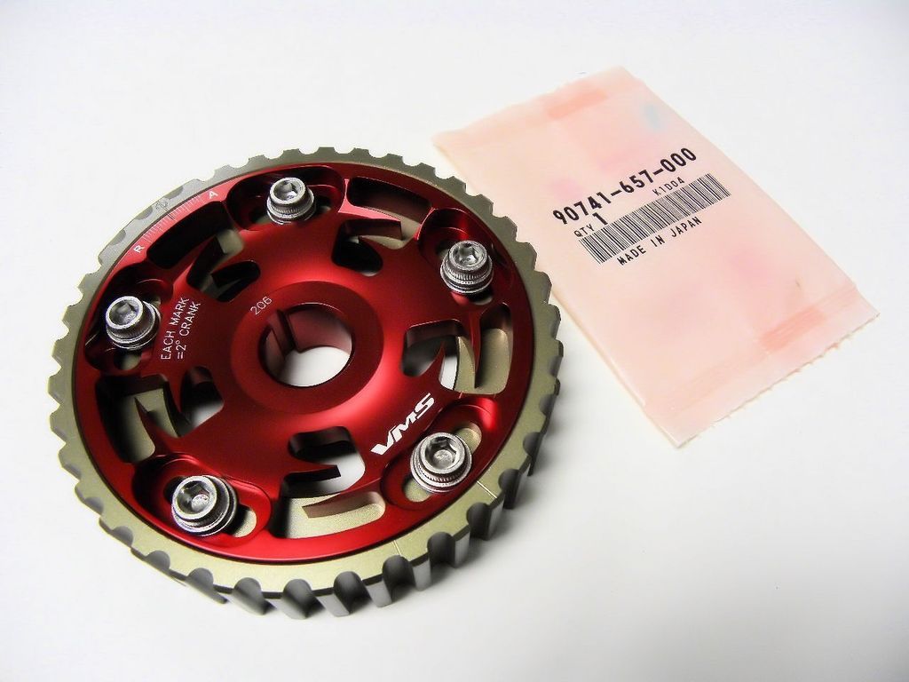 88 00 HONDA CIVIC D15 D16 SOHC ADJUSTABLE RACING CAM GEAR & OEM CAM