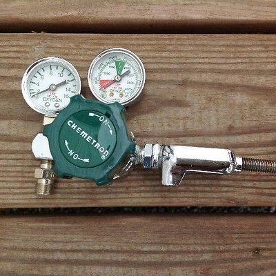 Chemetron Dual Gauge Medical Oxygen Regulator