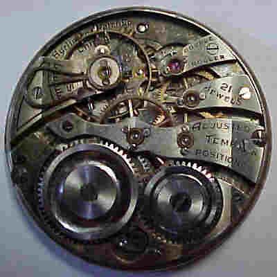 Ca 1898 ILLINOIS BURLINGTON 16S 21J POCKET WATCH MOVEMENT. RAILROAD