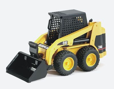 BRUDER NEW CAT SKID STEER LOADER CONSTRUCTION TOY #02435 Outdoor