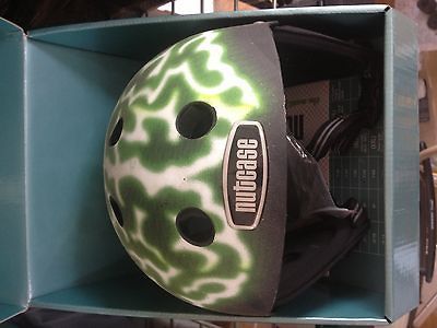   WATER SPORT WAKE/SKI XRAY BRAIN HELMET MATTE GREEN/WHITE SIZE L/XL