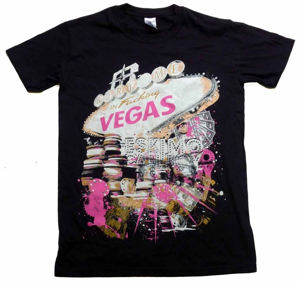 Eskimo Callboy Bury Me In Vegas T shirt   NEW OFFICIAL breathe