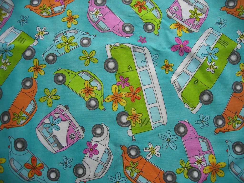 VW style Bug and Bus Fabric