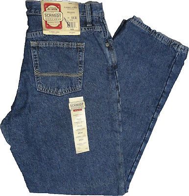 Schmidt Womens Flannel Liined Denim Work Jean by Wrangler. Size