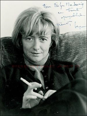 FRANCOISE SAGAN AUTOGRAPHED REPRINT