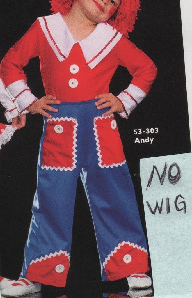 raggedy andy costume in Costumes, Reenactment, Theater