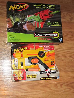 Nerf Vortex Proton and Nerf N Strike Nite Finder NIP