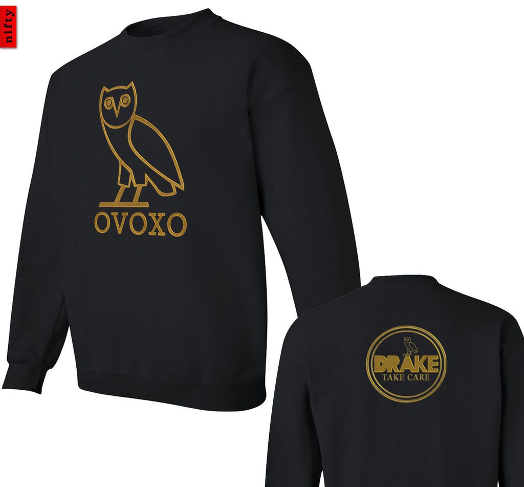 OVOXO Owl Crewneck Sweater, Drake Octobers Very Own & Take Care Owl