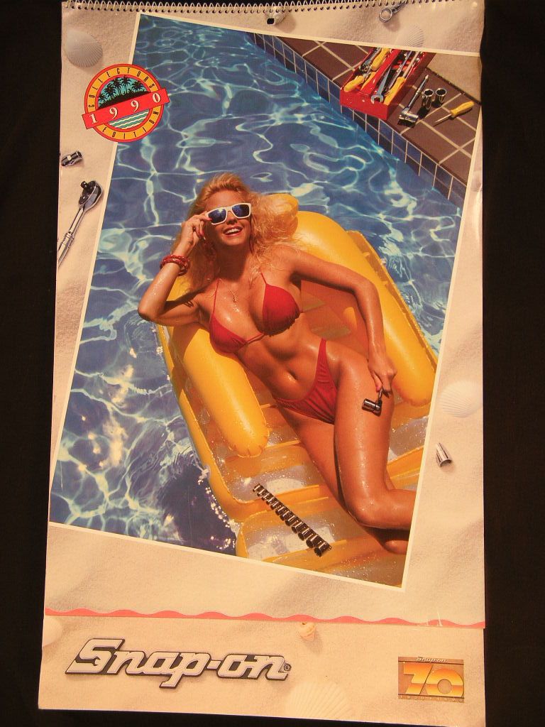 1990 snap on calendar excellent condition  17