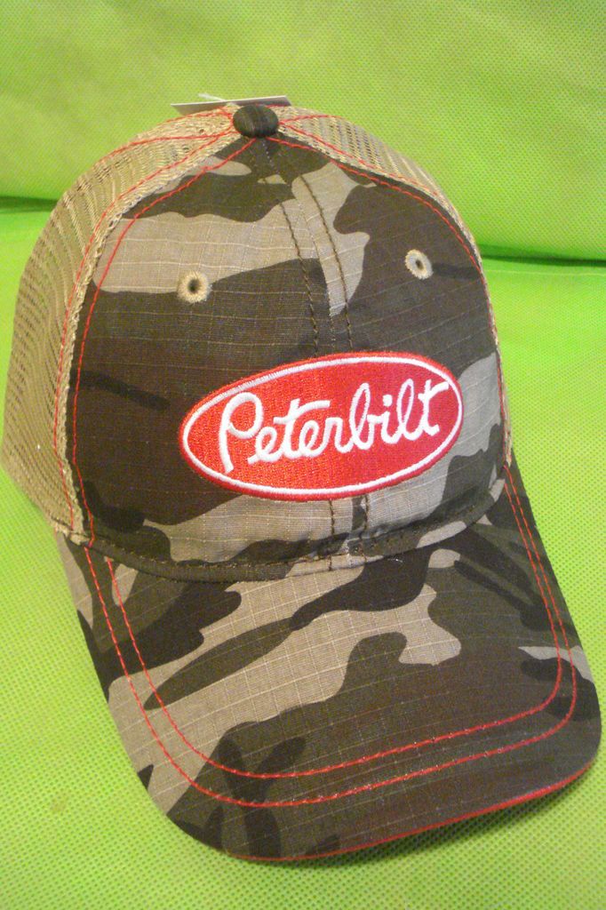 PETERBILT HAT DESERT CAMO SUMMER MESH **