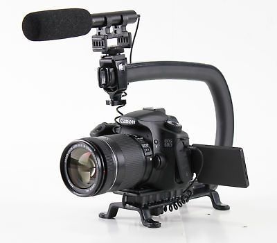 Cam Caddie EX DSLR Stabilizing Handle + Accessory Shoe