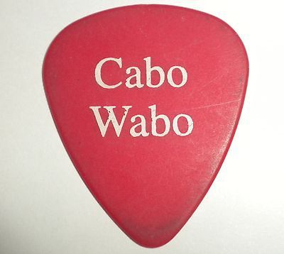 Sammy Hagar Cabo Wabo Tour Guitar Pick