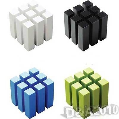 Modern Magic Cube CD Storage Rack Supporter Wire Winder Pen Holder