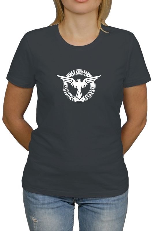 CAPTAIN AMERICA SSR EAGLE WING COOL LOGO BLACK WOMENS t shirt size S M