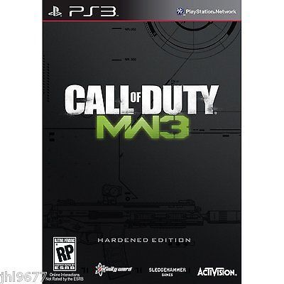 PS3 Call of Duty Modern Warfare 3 HARDENED EDITION Limited Collectors