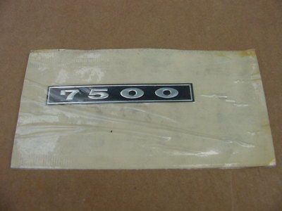 1972 73 1974 1975 76 1977 Camper Special 7500 Emblem INSERT NAMEPLATE