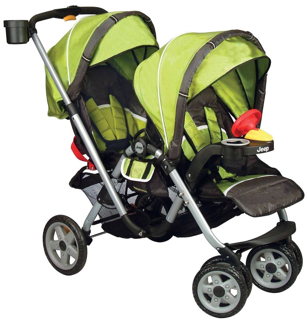 Jeep Traveler Tandem Stroller in Spark New