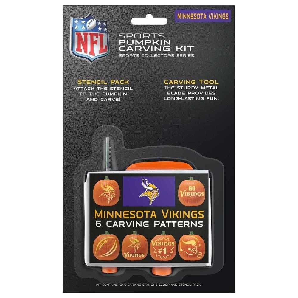 Minnesota Vikings Halloween Pumpkin Carving Kit NEW