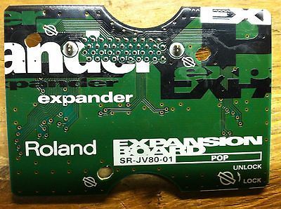 SR JV1080 01 Pop Expansion VXP card/1080/2080 /5080/3080/880 /board