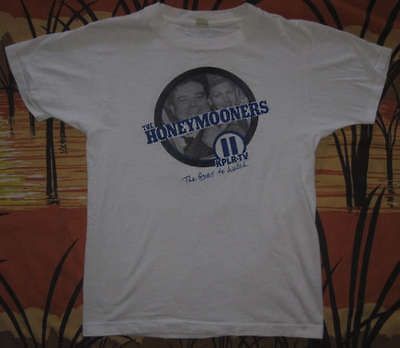 vtg 80s THE HONEYMOONERS t shirt JACKIE GLEASON ralph kramden NORTON