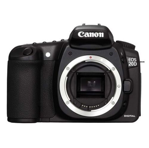 Canon EOS 20D 8.2 MP Digital SLR Camera   Black (Body only)