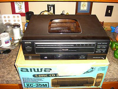 Aiwa 5 disc CD Changer Player 2C35M