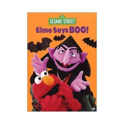 NEW Sesame S Elmo Says Boo