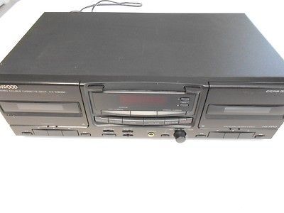 KENWOOD DOUBLE DUAL CASSETTE DECK KX W6060