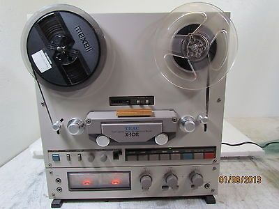 Teac X 10R 4 Track Bi Directional Tape Player w/New Heads   10 1/2