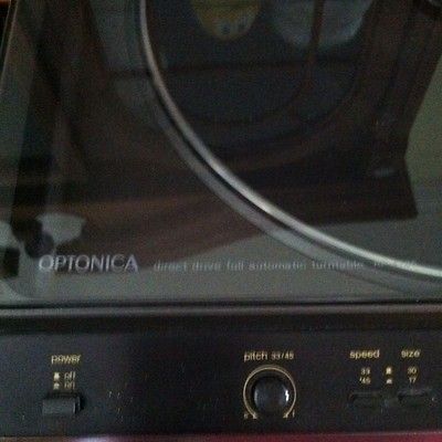 OPTONICA RP 4705 Turntable From The 1970,s Direct Drive Record Player