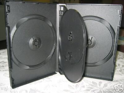 12 CHUBBY MULTI 4 QUAD DVD CD CASE CASES PSD70