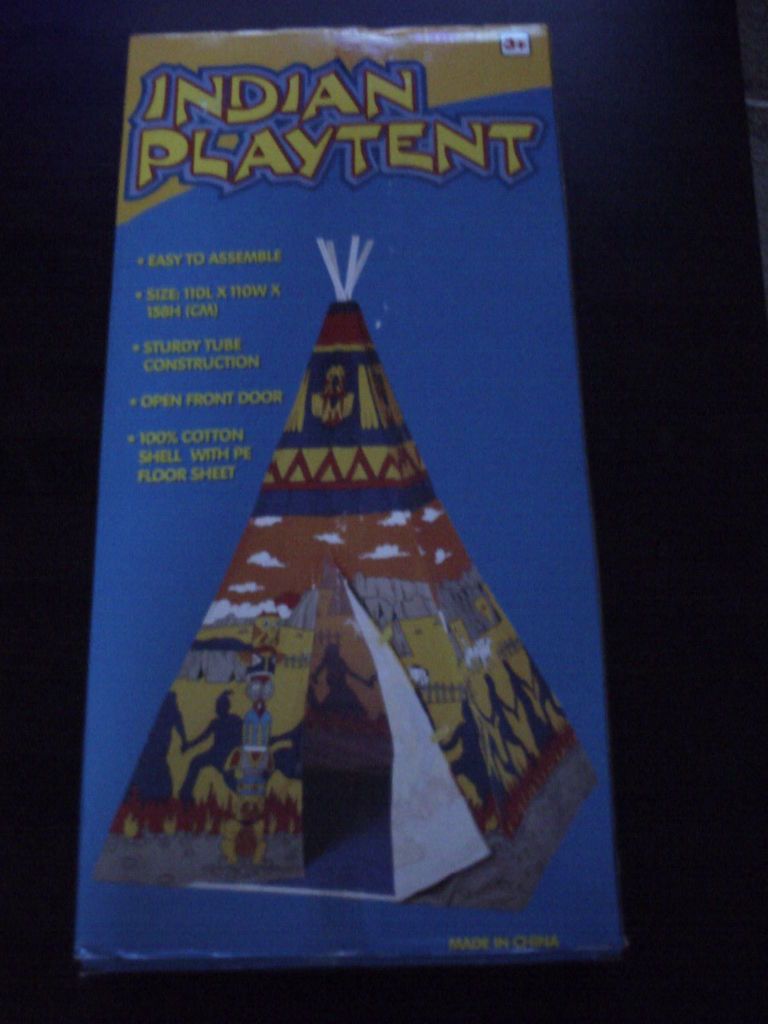 New Kids Indian Tent Wigwam Teepee Play Tent Play House Gift Children