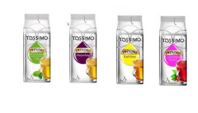 TASSIMO TWININ GS GERMAN TEA DARJEELING, GREEN TEA,