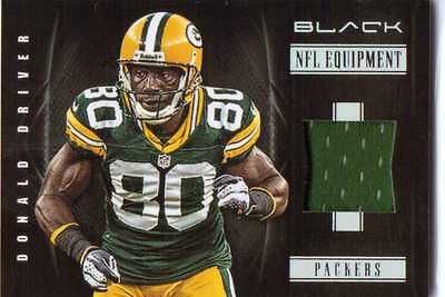 Donald Driver 2012 Panini Black NFL Equipment Jersey #17 #29/99