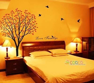 Wall Decor Decal Sticker Removable vinyl large tree 72