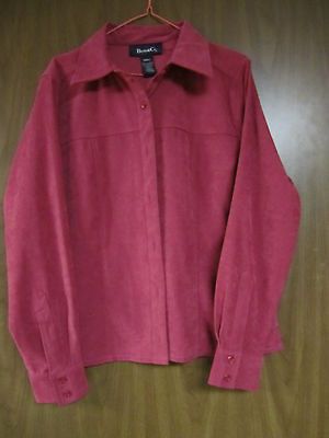 Womens DENIUM & CO. Button Down Shirt Size Small