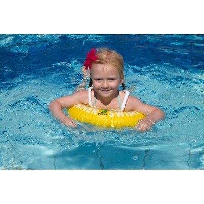 FREDS SWIM ACADEMY SWIMTRAINER CLASSIC YELLOW AGE 4   8 SWIM RING