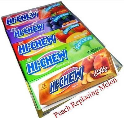 Morinaga Hi Chew Candy Assorted Strawberry Melon Grape Mango Apple