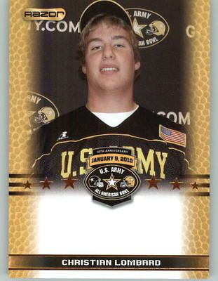 Christian Lombard OL / Fremd High School Palatine IL   2010 Razor Army