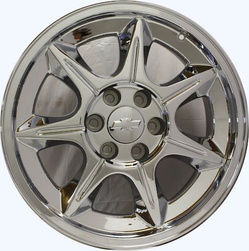 New Set 4 Chrome 20 Suburban Avalanche Silverado GM Accessory Wheels