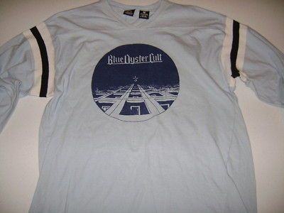 BLUE OYSTER CULT  3/4 Sleeve V Neck Jersey (M)