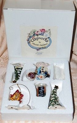 Limited Edition Goldminc 2002 Spirit of CHRISTmas ACCESSORIES 6 Piece