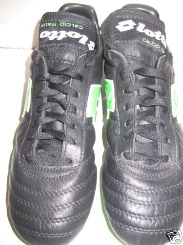 SOCCER CLEATS LOTTO PU STADIO PRO BLACK/ KANGARO O