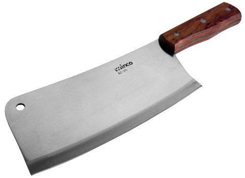 Heavy Duty Professional Steel Meat Cleaver   8 Blade