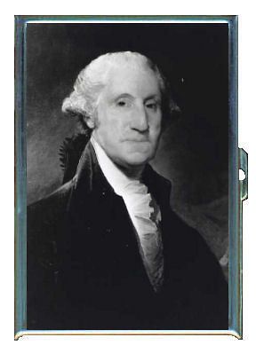 GEORGE WASHINGTON FIRST PRESIDENT ID Holder, Cigarette Case or Wallet