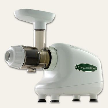 New Omega 8003 White Masticat Juicer Extractor Wheatgrass Fruit