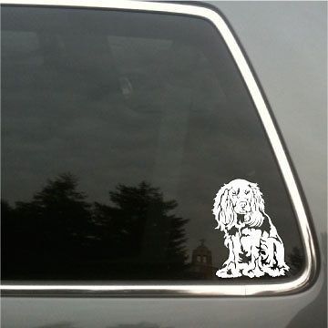 Cocker Spaniel Dog vinyl decal,akc,puppy, American,English,gun,Best in