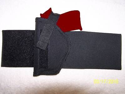 Left Handed Ankle holster 5 Shot 38 Snubnose Revolver