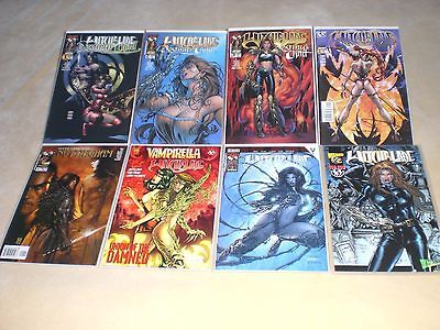 Top Cow image Comics   Witchblade lot   Destinys Child, Vampirella