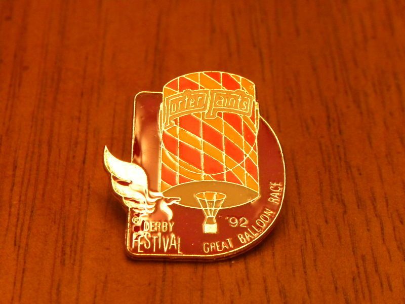 1992 Kentucky Derby Festival Balloon (Porter Paint) Pin